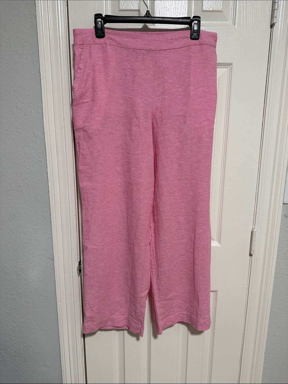 TALBOTS WSoft Pink Wide-Leg Lounge Pants size M - Picture 1 of 8